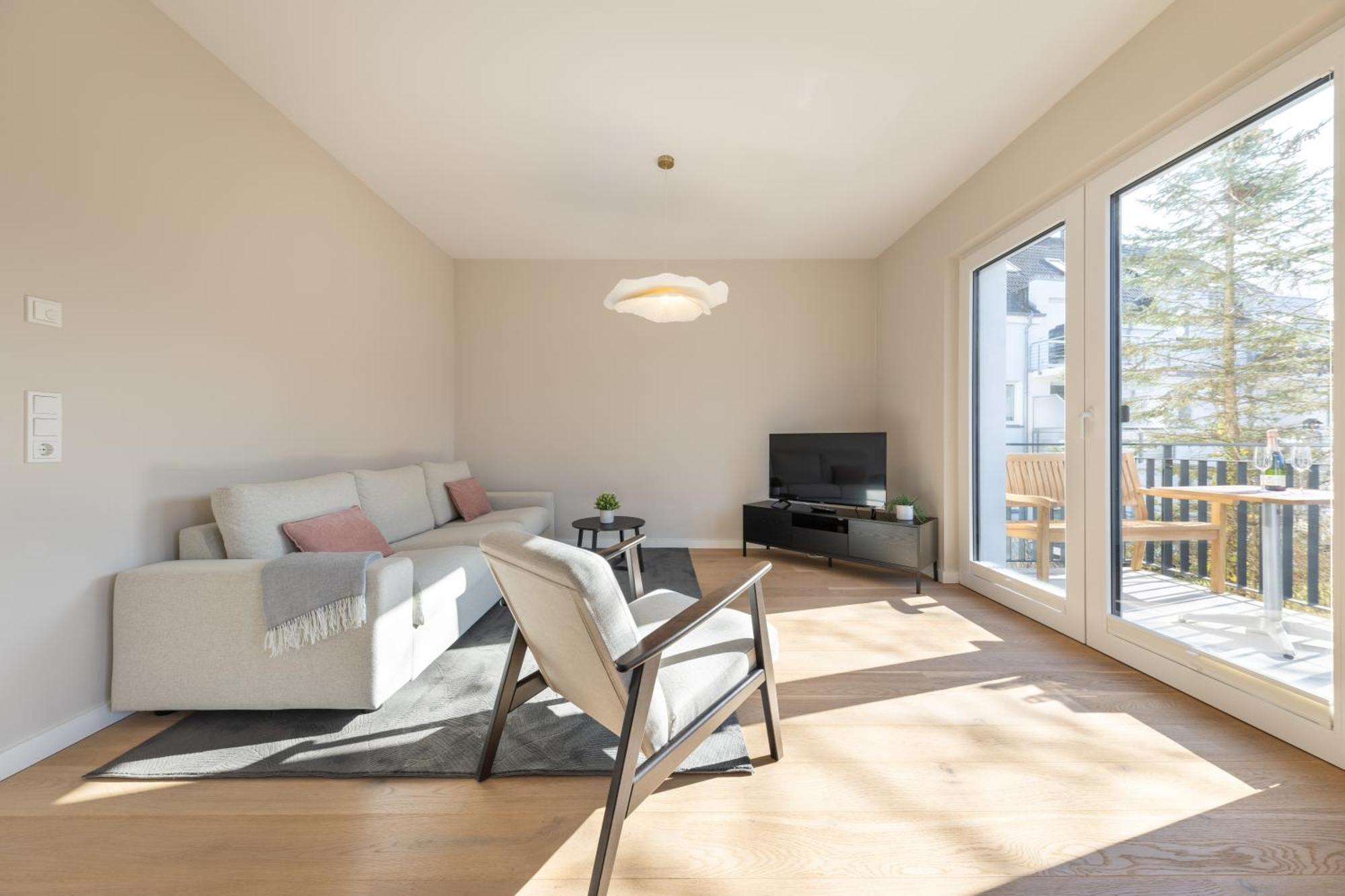 Ferienwohnung Strom Acht - Modern Frisch Inkl Stellplatz, Balkon - 200M Zum Alten Strom Rostock Eksteriør billede