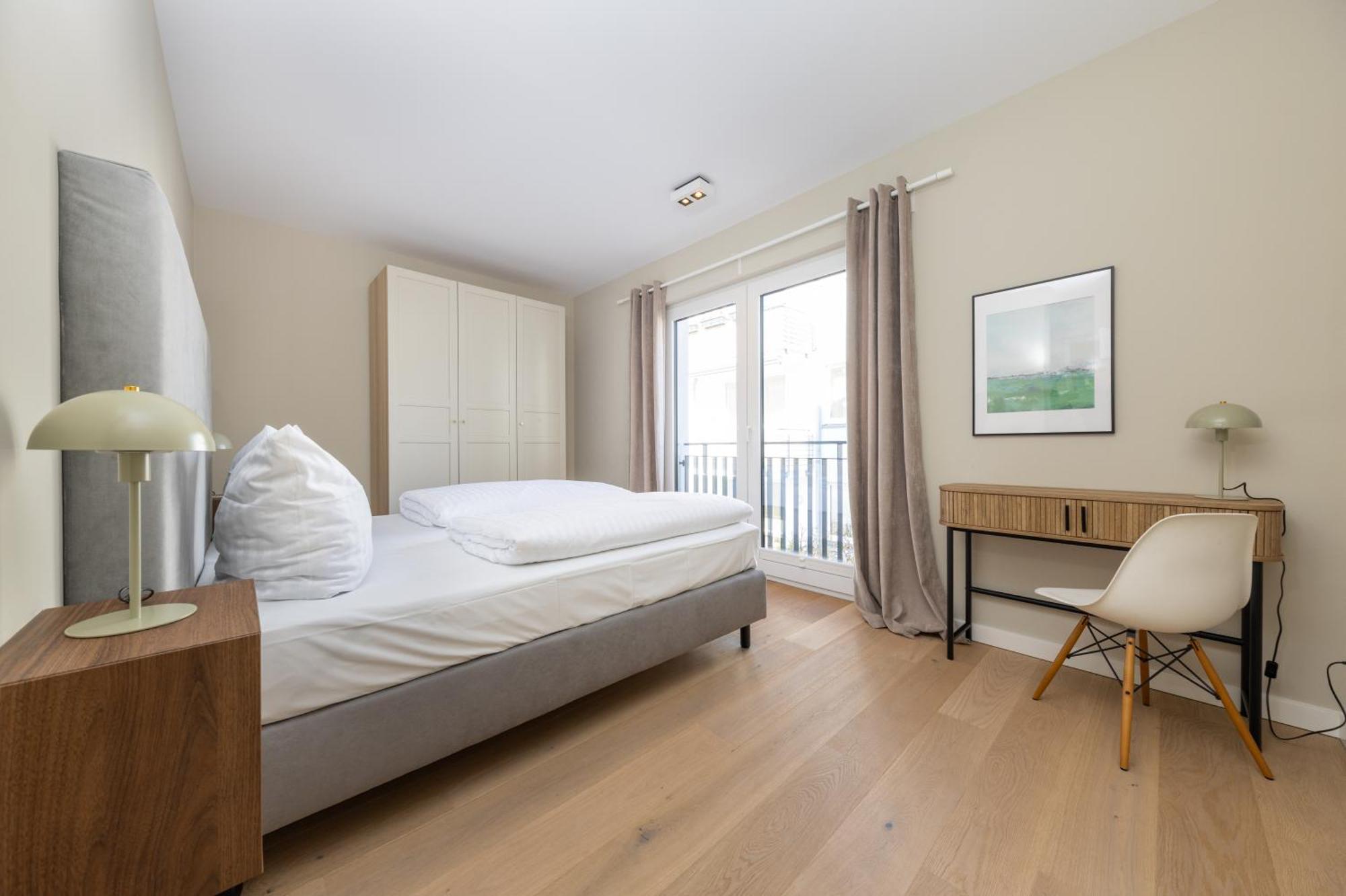 Ferienwohnung Strom Acht - Modern Frisch Inkl Stellplatz, Balkon - 200M Zum Alten Strom Rostock Eksteriør billede